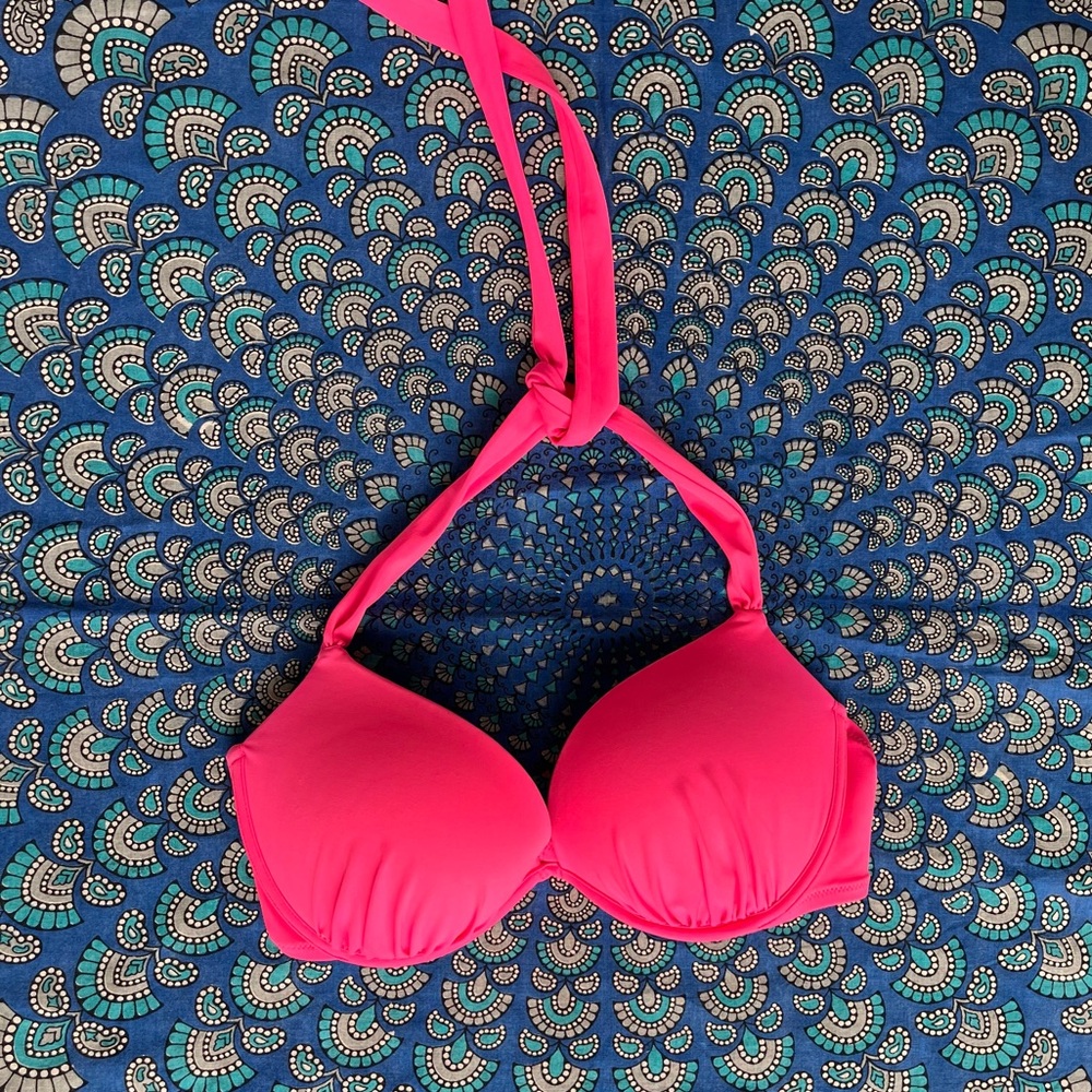Victoria's Secret Pink Push Up Halter Bikini Top
